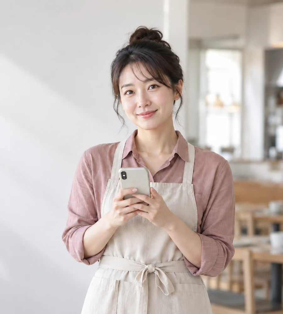 해운대 개인돈 대출 상담을 휴대전화로 안내받는 고객